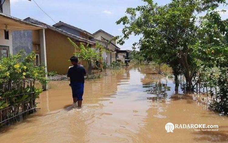 Puluhan Rumah Terendam Banjir di Tangkerang Selatan
