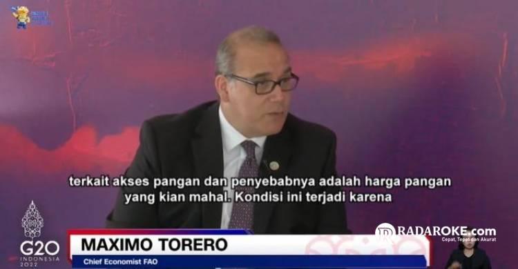 Chief FAO Sebut Dunia Hadapi Masalah Akses dan Ketersedian Pangan   