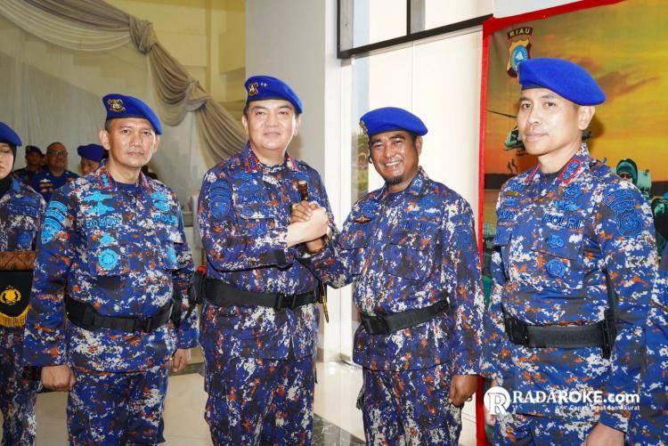 T. Rusli Ahmad Diangkat Jadi Bapak Asuh Polairud Polda Riau