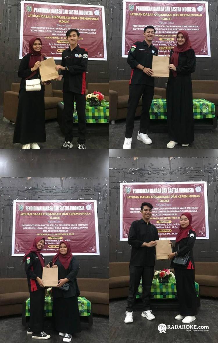 Bupati HIMA PBSI FKIP UIR Ucapkan Terima Kasih