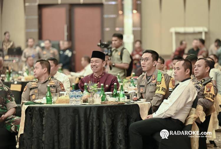 Bupati Rohil Dukung Sinergitas TNI Polri Demi Keamanan