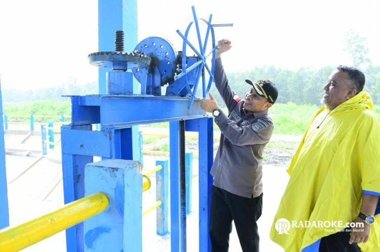 Wabup Bengkalis Sidak PDAM Tirta Terubuk Bengkalis