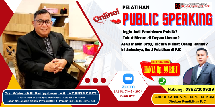 Masih Grogi Saat Lakukan Wawancara, Solusinya Ikuti Pelatihan Public Speaking, Ini Cara Daftarnya