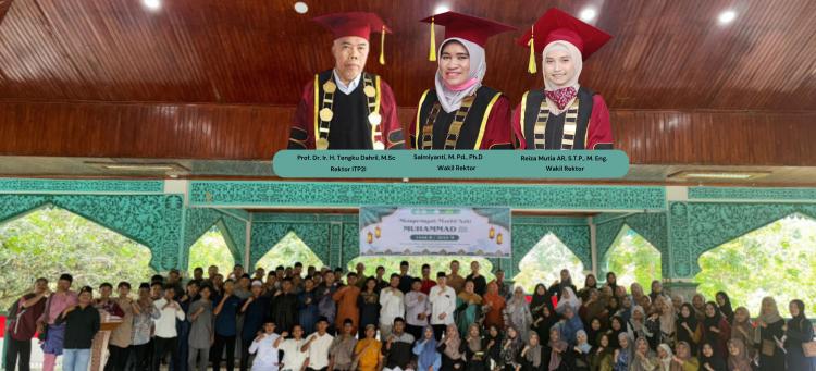 Apresiasi Kegiatan Kemahasiswaan, Rektor dan Warek I ITP2I Pelalawan Minta Mahasiswa Jadikan Rasulullah Tauladan