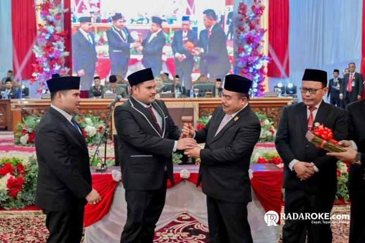 Jadi Pimpinan Sementara, Septian Nugraha dan Arsya Fadillah Diamanahkan Pimpin Proses Penetapan Ketua DPRD Bengkalis Defenitif