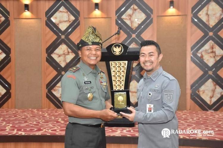 Danrem 031/WB dan Pj Wako Pekanbaru Sepakat Tingkatkan Sinergisitas