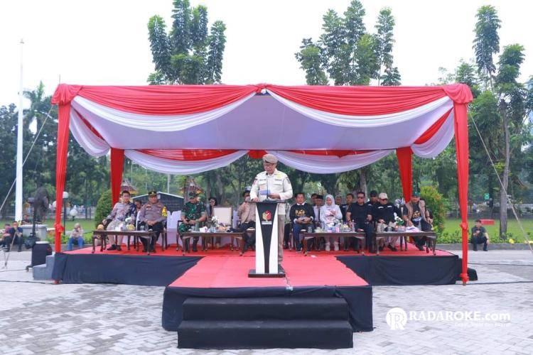 Pimpin Apel Siaga Kesiapan Personel di TPS, Sekdako Pekanbaru Imbau Masyarakat Gunakan Hak Pilih