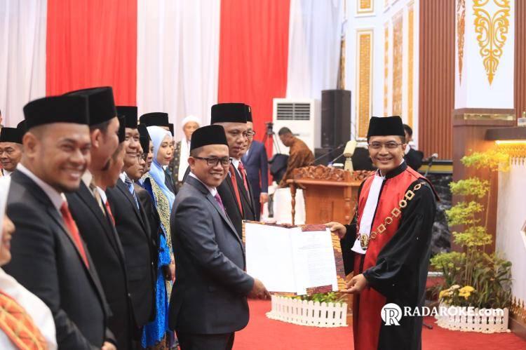Rapat Paripurna Pelantikan Anggota DPRD Pekanbaru Periode 2024-2029