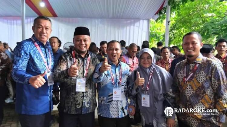 Bupati Siak Terpilih Dr. Afni Dapat Ucapan Selamat di Hambalang
