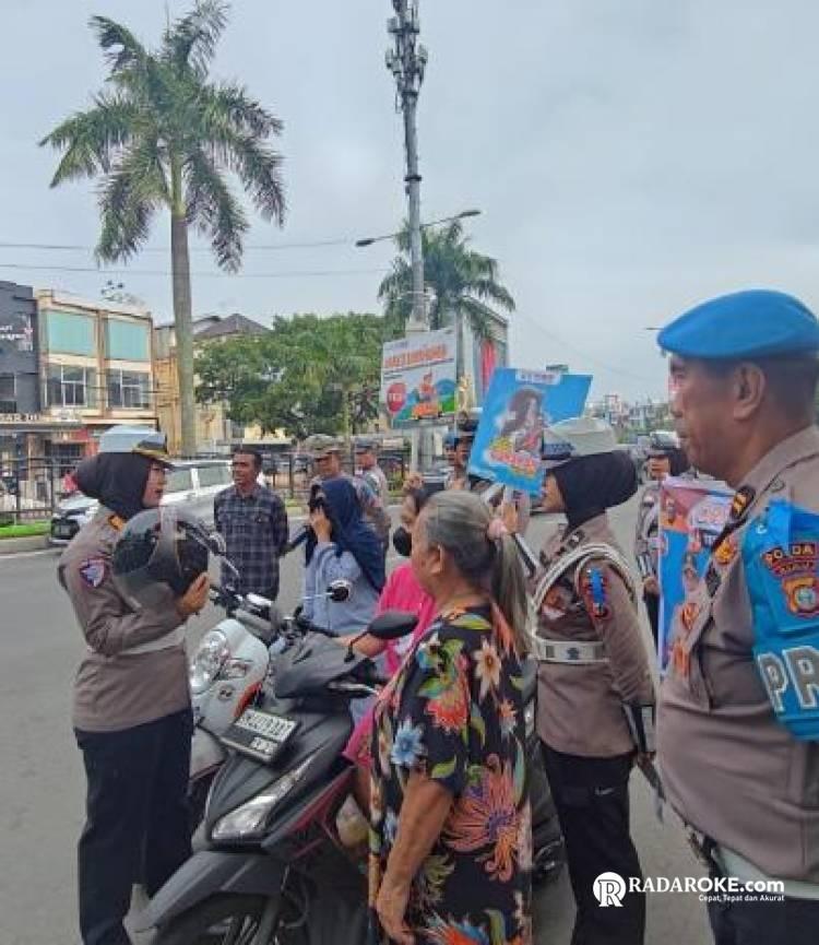 Polda Riau Gencarkan Edukasi Tekan Angka Kecelakaan dan Pelanggaran Lalu Lintas