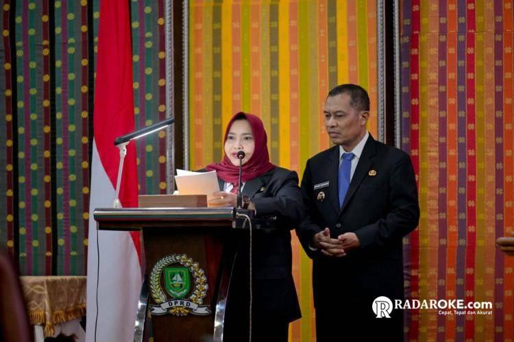 Sampaikan LKPJ 2024 kepada DPRD Bengkalis, Bupati Kasmarni Perintahkan OPD Lakukan Terobosan dan Inovasi