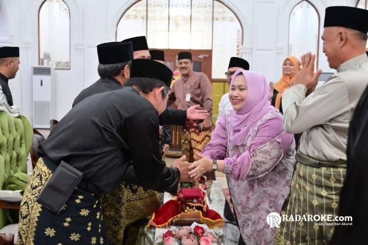 Bupati Bengkalis Kasmarni Sambut Baik Silaturahmi DPH LAMR Kabupaten Bengkalis