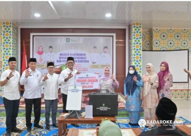 Safari Ramadhan di Bandar Laksamana, Bupati Ajak Masyarakat Bersatu Bangun Daerah