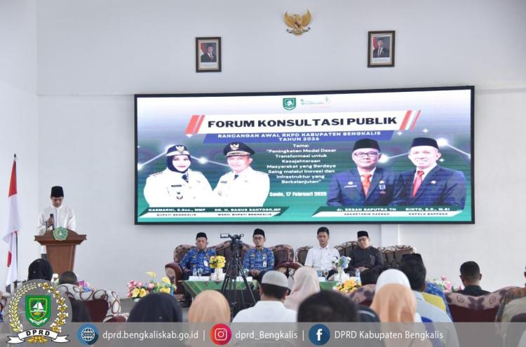 DPRD Bengkalis Hadiri Penyusunan RKPD 2026