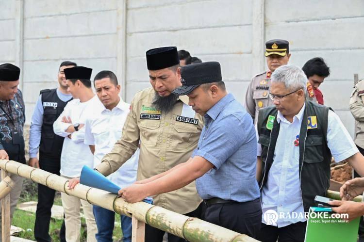 Dampingi Gubri Tinjau Kawasan Industri, Bupati Bengkalis Harap Bukit Batu Jadi Ikon Industri Baru