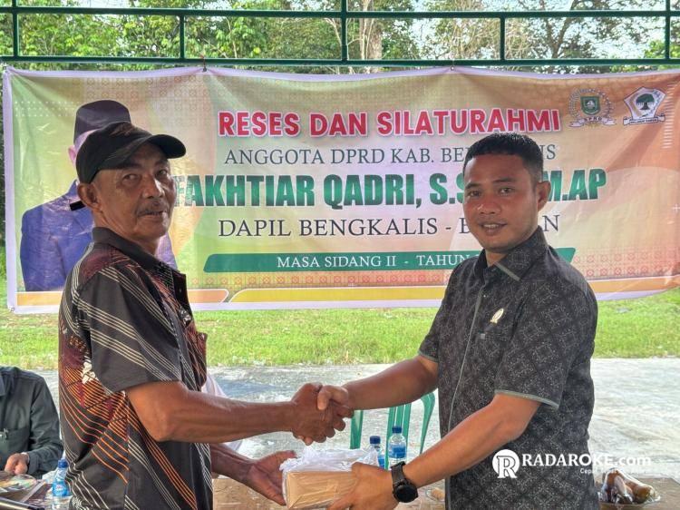 Serap Aspirasi Warga, Anggota DPRD Bengkalis Fakhtiar Qodri Gelar Reses di Pangkalan Batang