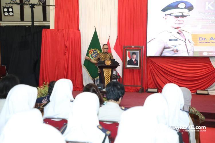 Dirjen PHPT Dorong Taruna STPN Yogyakarta untuk Adaptif dalam Menghadapi Transformasi Digital