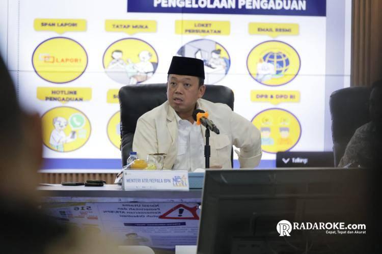Menteri Nusron Lakukan Pembinaan di Kanwil BPN Provinsi Sumut, Bahas Penataan Pegawai untuk Layanan Pertanahan yang Optimal