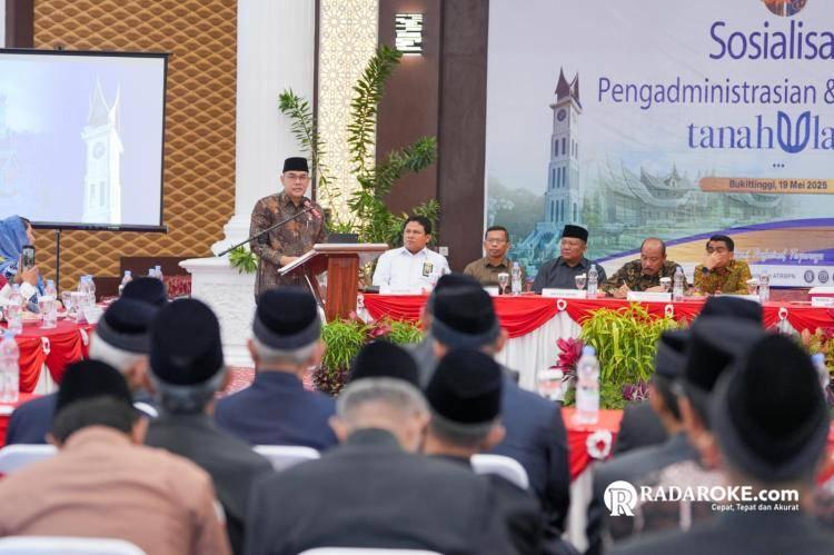 Sosialisasi di Kota Bukittinggi, Wamen ATR/Waka BPN: Sertipikat Tanah Ulayat Adalah Hak Masyarakat Hukum Adat