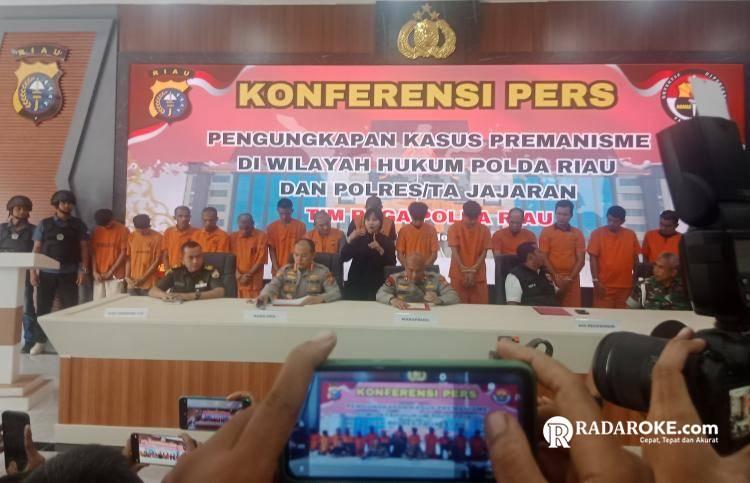 Berikan Jaminan Keamanan dan Kenyamanan di Tengah Masyarakat, Tim RAGA Polda Riau Ungkap Kasus Premanisme