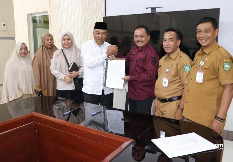 BAZNAS dan Disperkimtan Bengkalis Teken Kerjasama Bangun 22 Unit Rumah Layak Huni Tahun 2025