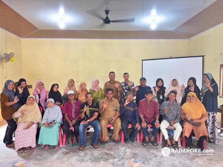 Pemdes Berancah Gelar Sosialisasi Program Sekolah Lansia