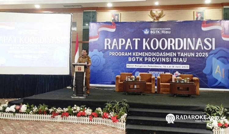 Gubri Berharap Rakor BGTK Jadi Langkah Strategis Satukan Langkah Wujudkan Transformasi Pendidikan di Bumi Lancang Kuning