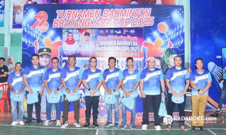Turnamen Badminton Bhayangkara Cup 2025 Resmi Dibuka, Kasmarni: Mari Junjung Tinggi Sportivitas dan Kebersamaan