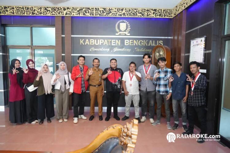 DPC GMNI Bengkalis Gelar Audiensi Bersama Ketua DPRD Bengkalis