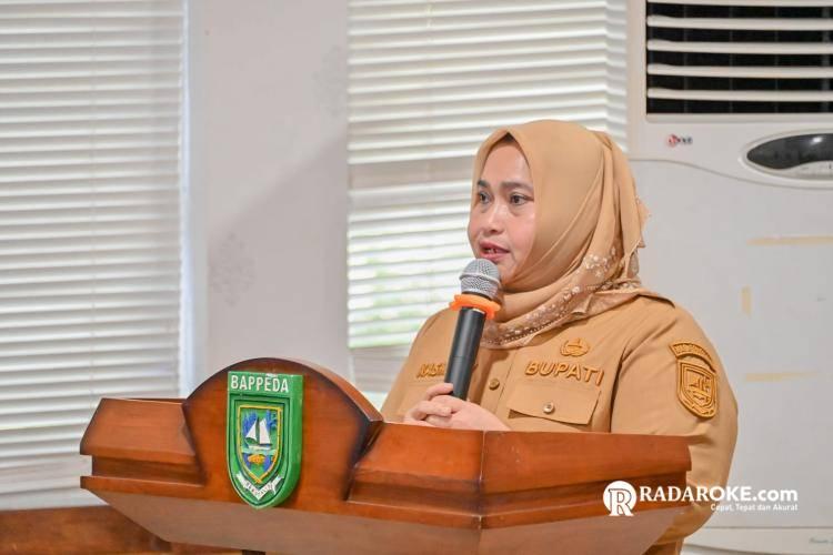 Pemkab Bengkalis Mantapkan Komitmen Untuk KLA, Bupati Kasmarni Sampaikan Secara Lengkap Capaian 5 Kluster KLA Pada VLH