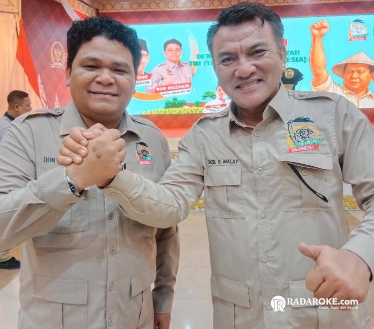 Dilantik Ketum Don Muzakir, Oksi Saputra Malay Resmi Nahkodai Tani Merdeka Indonesia Provinsi Riau