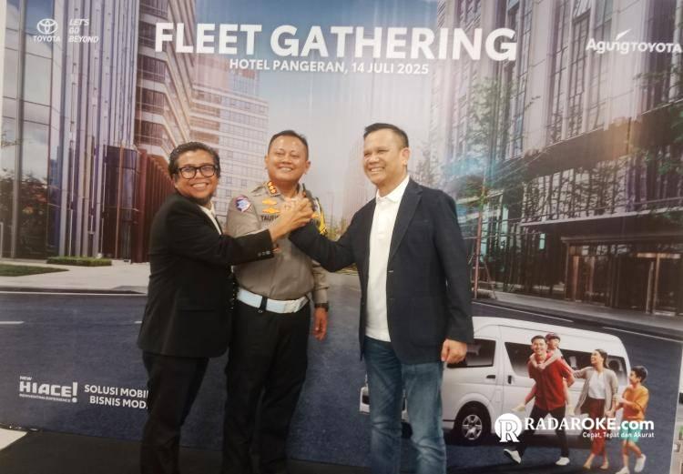 Dirlantas Polda Riau Kombes Taufiq Ajak Customer Agung Toyota Jadi Pelopor Keselamatan Berkendara