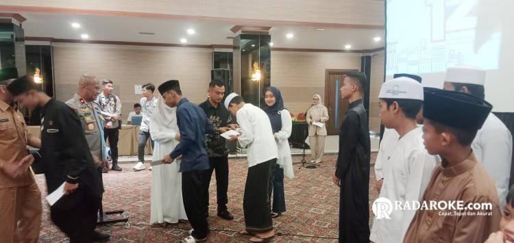 Anniversary Ke-12 Dihadiri Gubri dan Wakapolda Riau, PT Multi Persada Servis Santuni 50 Anak Yatim