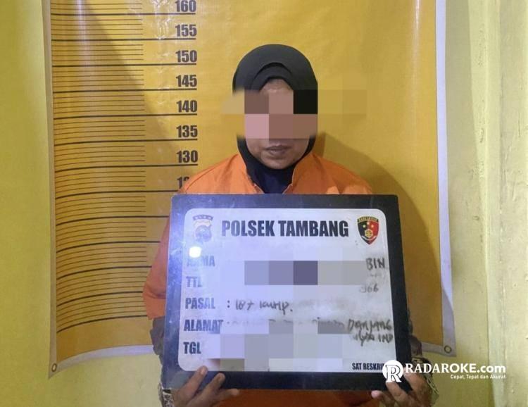 Wanita Ini Ditangkap Polsek Tambang, Diduga Lalai Sebabkan Kebakaran Lahan