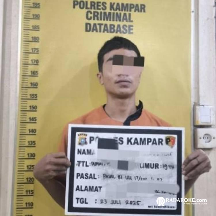 Cabuli Anak Dibawah Umur Hingga Hamil 7 Bulan, Polisi Tangkap Pelaku di Batu Belah Kampar
