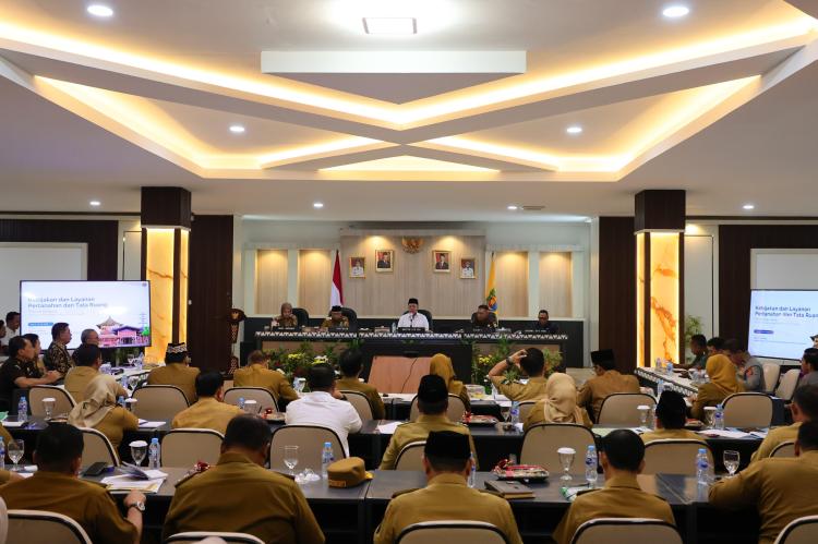 Dalam Rakor Bersama Kepala Daerah se-Lampung, Menteri Nusron Dorong Pemda Bebaskan BPHTB bagi Warga Kurang Mampu