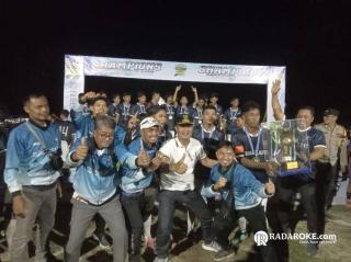 Pertandingan Final Persepe Cup 2025 Sangat Sengit dan Menegangkan, Desa Sukamaju Jadi Juara