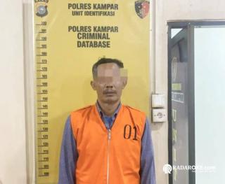 Rugikan Negara Rp 500 Juta Lebih, Kades Kusau Makmur Ditangkap Polres Kampar
