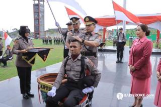 Kapolres Kampar Saksikan Pembukaan Pendidikan 111 Calon Bintara Polri di SPN Riau