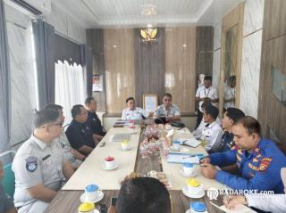 Temui Bupati, Jasa Raharja Riau Koordinasikan Penjaminan Kapal Rute Selat Panjang di Kabupaten Meranti