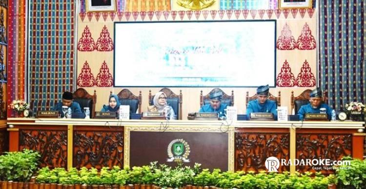 DPRD Gelar Paripurna Penyampaian LKPJ Bupati Bengkalis TA 2024