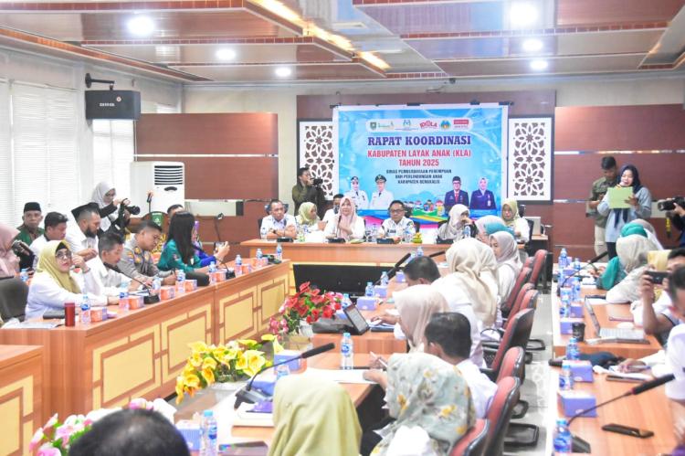 Bengkalis Targetkan Predikat KLA Kategori Utama, Sinergi Lintas Sektor Jadi Kunci
