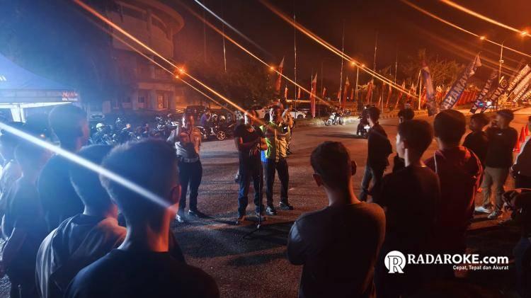 95 Starter Dragbike Session 2 Ditlantas Polda Riau Adu Kecepatan di Lintasan Balap Sport Center Rumbai 