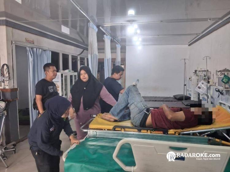 Polsek Tapung Tangkap Pelaku Percobaan Pencurian Sepeda Motor, Pelaku Sempat di Hajar Massa