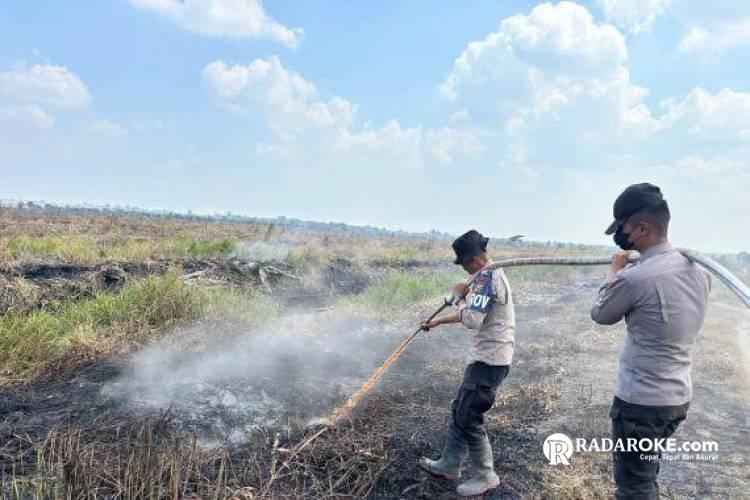 Sebelum Gugur, Ipda Donald 3 Pekan di Garis Depan Padamkan Karhutla