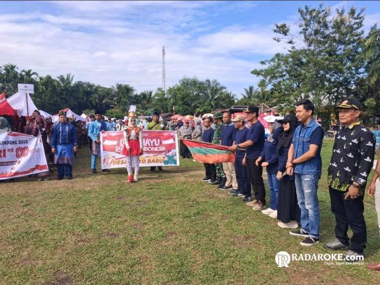 Karnaval dan Pawai Budaya Singingi Hilir Dipadati Ribuan Masyarakat