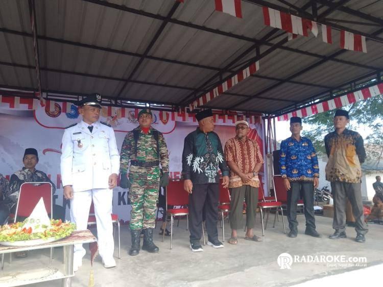 Kepala Desa Bukit Kratai Pimpin Upacara Kemerdekaan HUT RI 