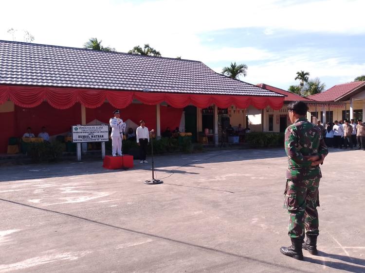 Upacara HUT ke-80 RI di Pangkalan Batang Refleksikan Semangat Kebangsaan dan Pembangunan Desa