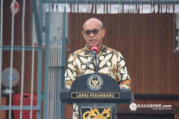 Upacara Peringatan HUT ke-80 Kemerdekaan RI di Lapas Pekanbaru Berlangsung Khidmat dan Penuh Semangat Kebangsaan