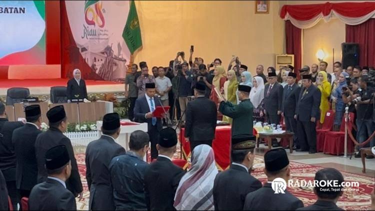 Sah, Gubri Lantik Syahrial Abdi Jadi Sekdaprov Riau